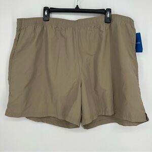 NWT COLUMBIA Women's Sandy River™ Shorts Plus Size 3X  Tan "Tusk" 6 in Inseam